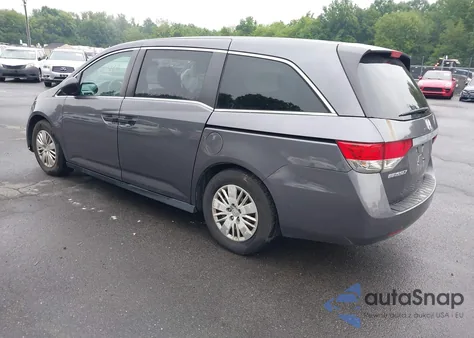 2015 Honda Odyssey Lx from USA, damaged, VIN 5FNRL5H23FB066263